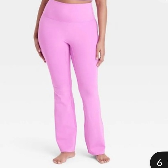 all in motion Pants - All in Motion Pink Activewear Flare Leggings Size Medium